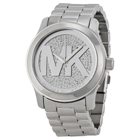 michael kors mk 5544 damen damenuhr edelstahl kristall